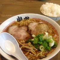 「とんこつ醤油」@らーめん山家 札幌店の写真