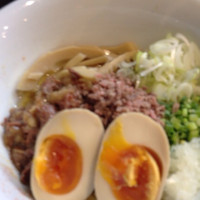 「油そば」@牛骨らぁ麺 マタドール 本店の写真