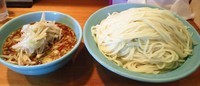 「野菜入り（700円）＋特盛（200円）」@つけそば屋 麺楽の写真