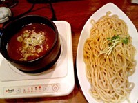 「醤油つけ麺（大盛）」@麺屋 天翔の写真