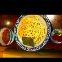 「海老辛しつけそば」@中華そば・つけそば 浜屋の写真