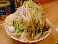 「小ラーメンヤサイ、ニンニクカラメ」@ラーメン二郎 八王子野猿街道店2の写真