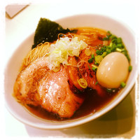 「特製煮干しそば」@麺 GLITTERの写真