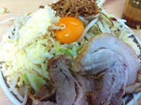 「小　汁なし（全マシ）」@国立田田【da'da】の写真