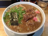 「軟骨えびそば 大盛り」@麺屋 白神の写真