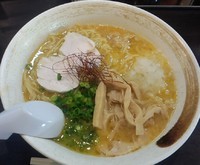 「濃厚塩鶏そば大盛」@濃厚鶏そば 晴壱の写真