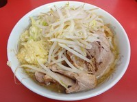 「小ラーメン（700円）ニンニク」@ラーメン二郎 小岩店の写真