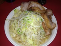 「大豚ラーメン（ニンニク）」@ラーメン二郎 大宮店の写真