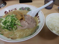 「サービス定食（こってり）」@天下一品 立川店の写真