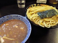 「Wスープつけ麺（ネギ抜き）＋大盛り、800円＋100円」@無鉄砲 つけ麺 無極の写真