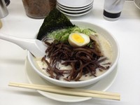 「キクラゲラーメン」@博多天神 歌舞伎町一番街通り店の写真