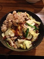 「スタミナ冷やし（豚）　大盛り」@麺家 いなほの写真