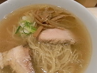 「朝らーめん(塩味)」@麺や 七彩 東京駅の写真