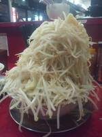 「ラーメン  大  全マシ野菜トリプル」@ジャンクガレッジ 東大宮店の写真