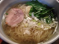 「塩そば（700円）」@秋刀魚中華そば 生粋の写真