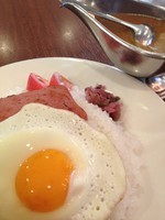 「モーニングカレー(大盛無料)￥６６１(税込)」@ロイヤルホスト 若柴店の写真