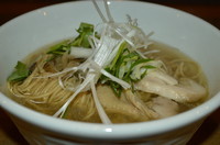 「塩ラーメン（200ｇ）　690円」@らーめん マル汁屋の写真