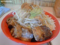 「ブタメン(中)豚マシ・全マシ(800円)」@恵比寿ブタメンの写真