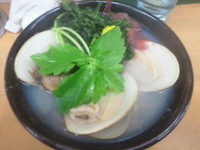 「蛤潮蕎麦2012」@MENYA 食い味の道有楽の写真