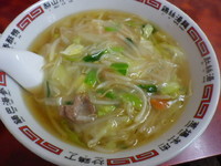 「サンマーメン(玉葱抜き)」@中華料理 平安の写真