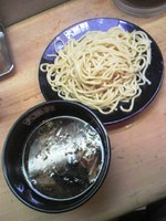 「こってりつけそば４８０円」@中野大勝軒の写真