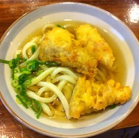 「とり天うどん（￥390）」@おにやんまの写真