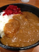 「ミニカレー丼(麺セット)￥２００」@麺屋 正元 阿見店の写真