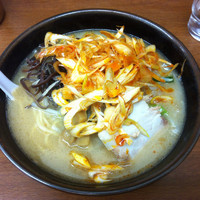 「塩ラーメン・ネギ　（600円＋100円）」@江戸一の写真