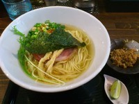 「秋味カムイチェップ 780円 + 鮭豚そぼろ 100円」@麺や 蒼 AOIの写真