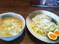 「つけ麺＋味玉(700円)」@らぁめん めんやの写真