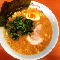 「赤みそラーメン（大盛り）  750円」@一八家の写真