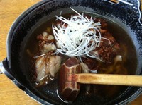 「がぶり唐揚らーめん　７５０円」@登竜 本店の写真