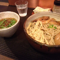 「柚子風味醤油つけ麺 大盛り」@麺屋宗 -sou- 高田馬場本店の写真