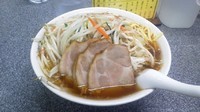 「もやし麺大盛+チャーシュー950円」@中華麺店 喜楽の写真