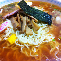 「ワンタン麺 大盛り」@河辺大勝軒の写真