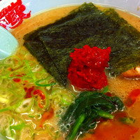 「醤油ラーメン 中盛り」@山岡家 柏店の写真