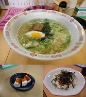 「「ラーメン+ミニバラ丼」の『Ｂセット(￥800)』」@光亭の写真