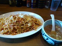 「【11月限定】アキラ式パスタ！ポモドーロ　大　880円」@ラーメンアキラの写真