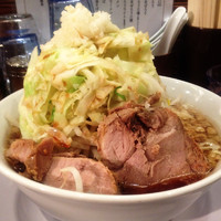 「ラーメン680円＋野菜増し50円」@麺屋 ばばんの写真