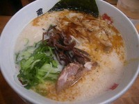「限定販売 手作りワンタンラーメン」@博多風龍 西武新宿店の写真