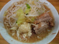 「小ラーメン(ニンニク)650円」@ラーメン二郎 赤羽店の写真