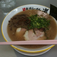 「ラーメン（６８０円）」@博多長浜らーめん 道の写真