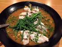 「かれー麺並盛（７５０円）」@かれー麺 実之和 西川口店の写真