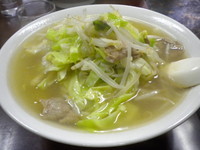 「タンメン　800円」@ラーメン中本 新宿店の写真