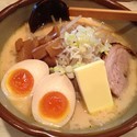 みそバターミルクラーメン＋味付玉子（￥800＋￥100）