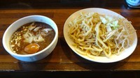 「特つけそば（900円）麺多め野菜」@麺 池谷精肉店の写真