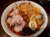 「火山らあめん+全部入り+大盛」@旭川らあめん ひでまるの写真