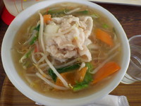 「豚しゃぶタンメン」@カントナの写真