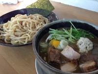 「【期間限定】アニバーサリーつけ麺 900円」@MENYA 食い味の道有楽の写真