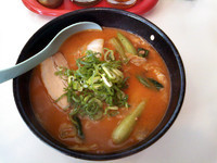 「限定　坦々麺(750円)」@熱血らーめん 遊びじゃネェんだよ!の写真